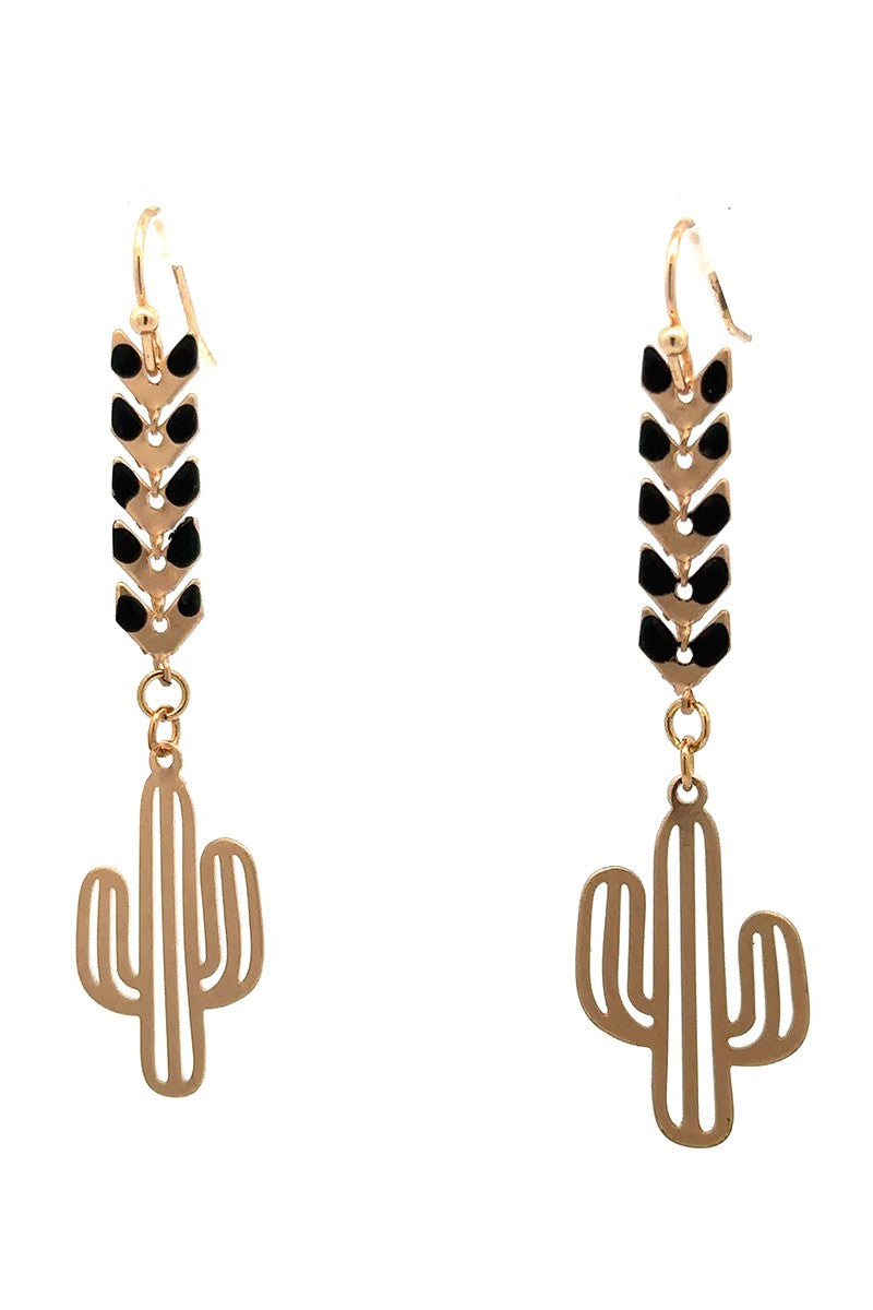 URBANISTA Cactus Dangle Earrings