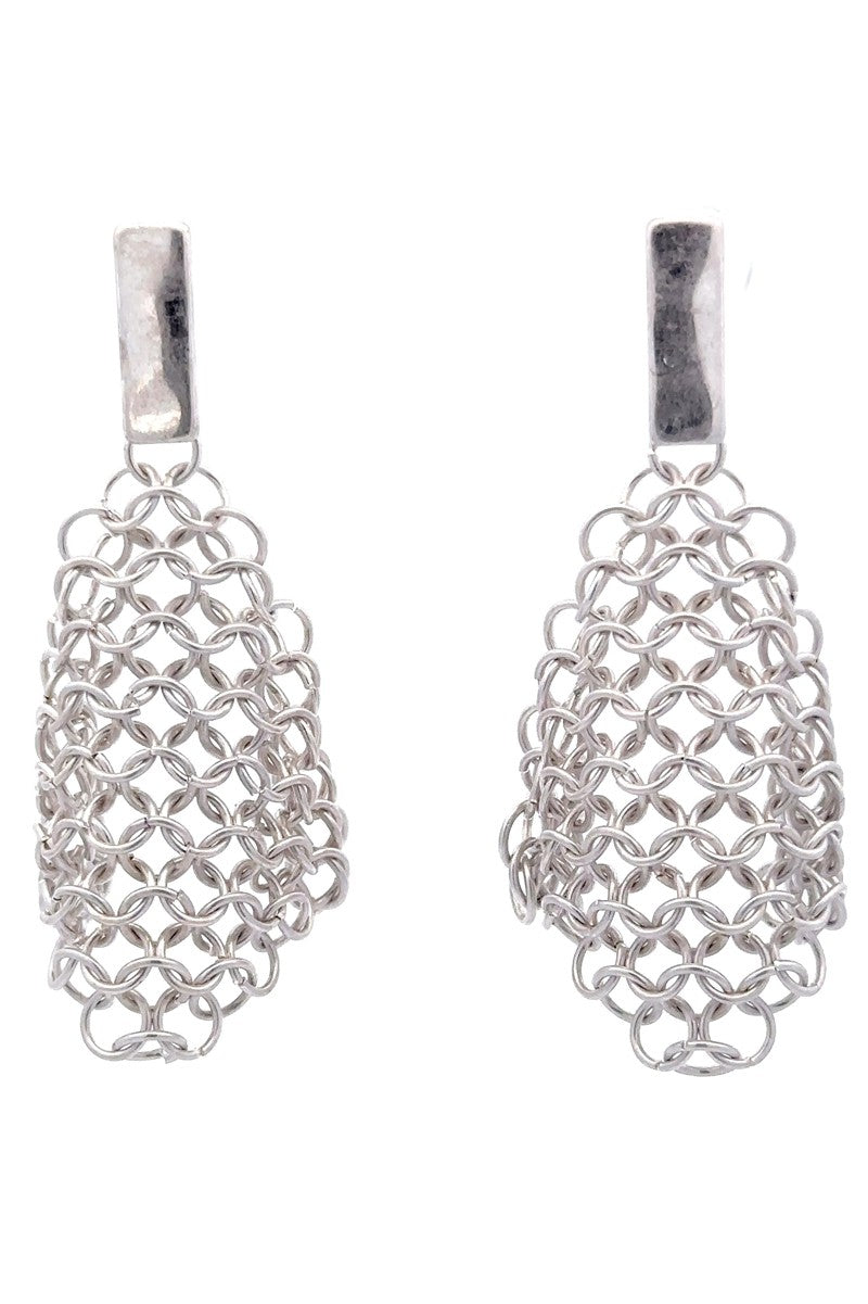 URBANISTA Metal Mesh Earrings