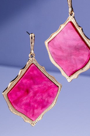 URBANISTA Hot Pink Earrings