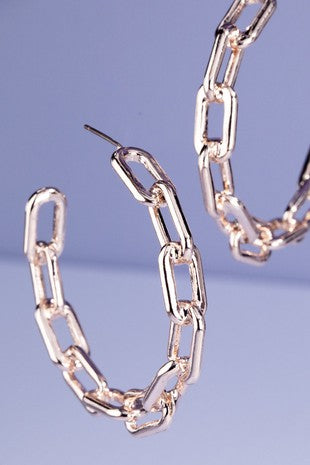 URBANISTA Chain Link Earrings