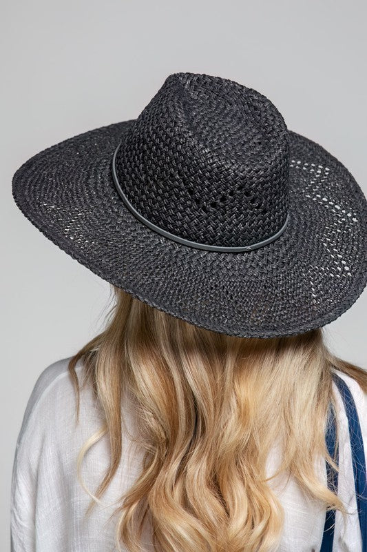 URBANISTA Wide Brim Woven Panama Hat 3 Colors