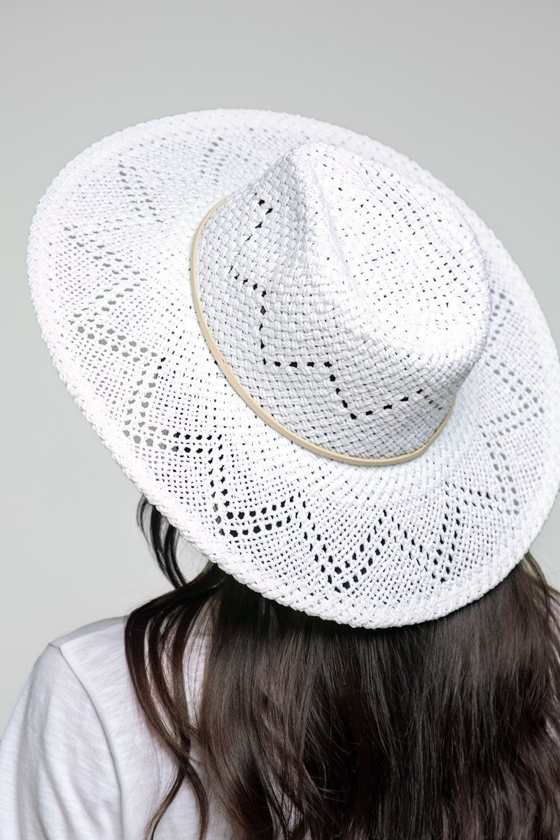 URBANISTA Wide Brim Woven Panama Hat 3 Colors