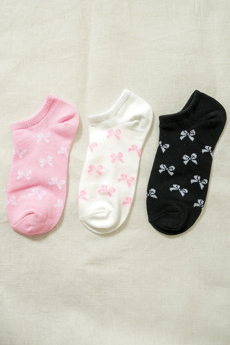 ZENANA Ribbon Printed Socks