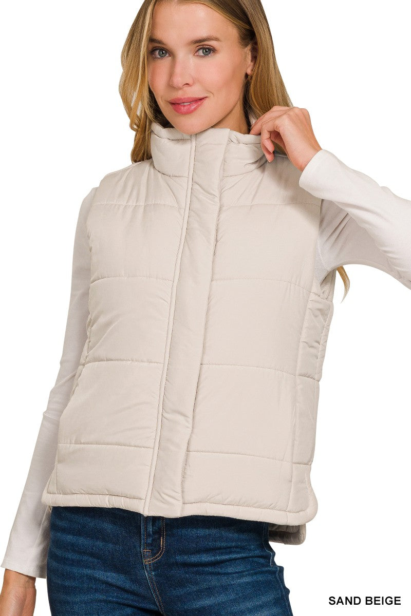 ZENANA Sleeveless Quilted Vest
