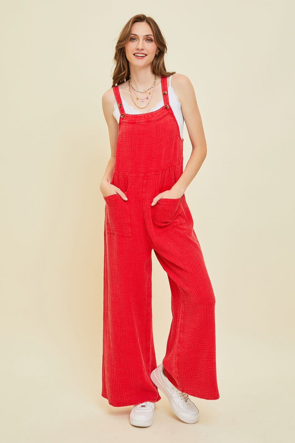 HEYSON Mineral Washed Gauze Overall