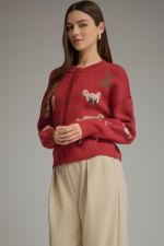 ENTRO Red Dog Cardigan