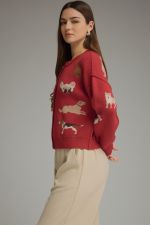 ENTRO Red Dog Cardigan