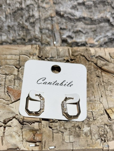 DMC Carabiner Hoop Earrings