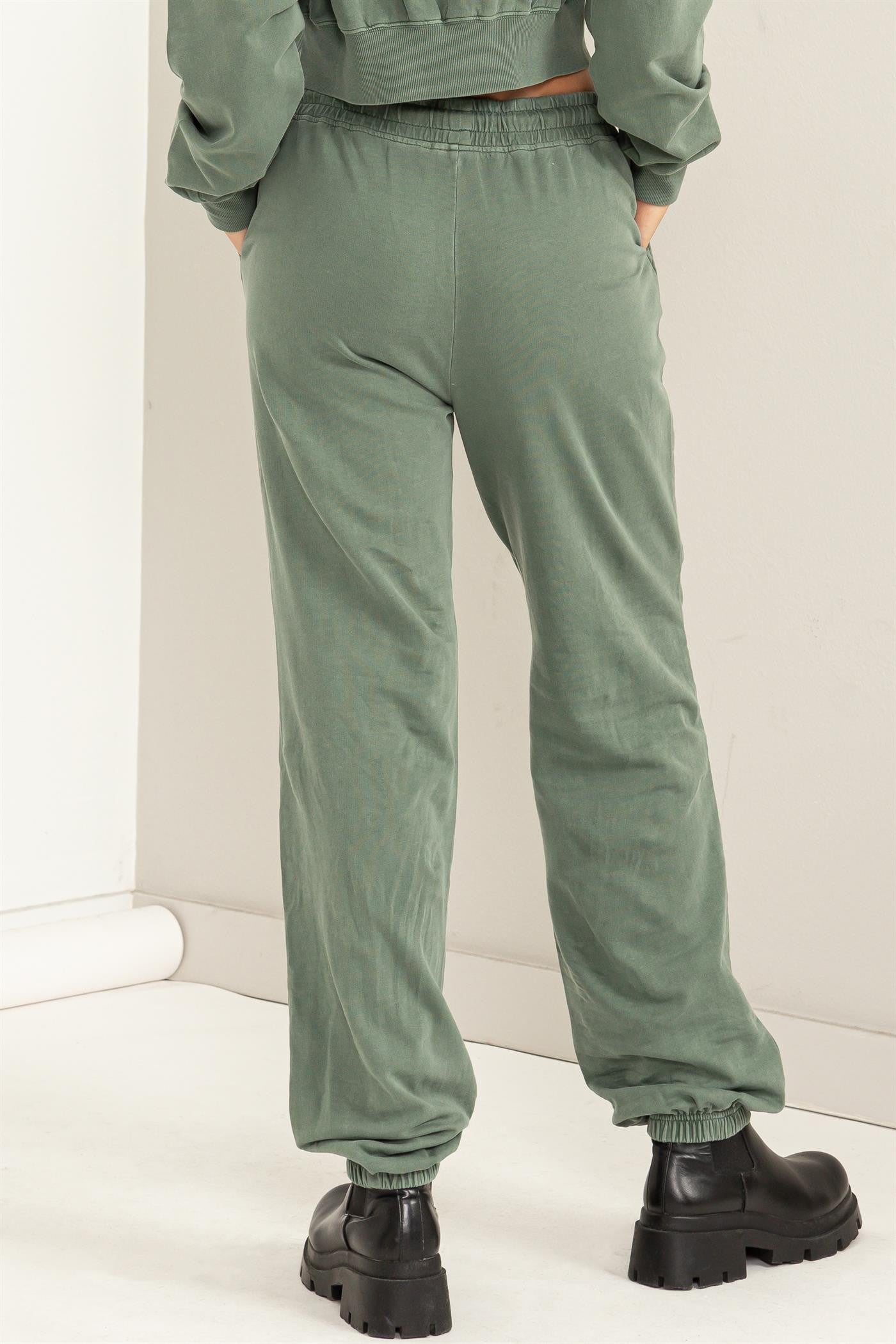 HYFVE Gray Green Drawstring Sweatpants