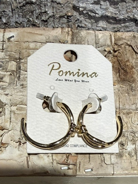DMC Pomina Gold Hoops