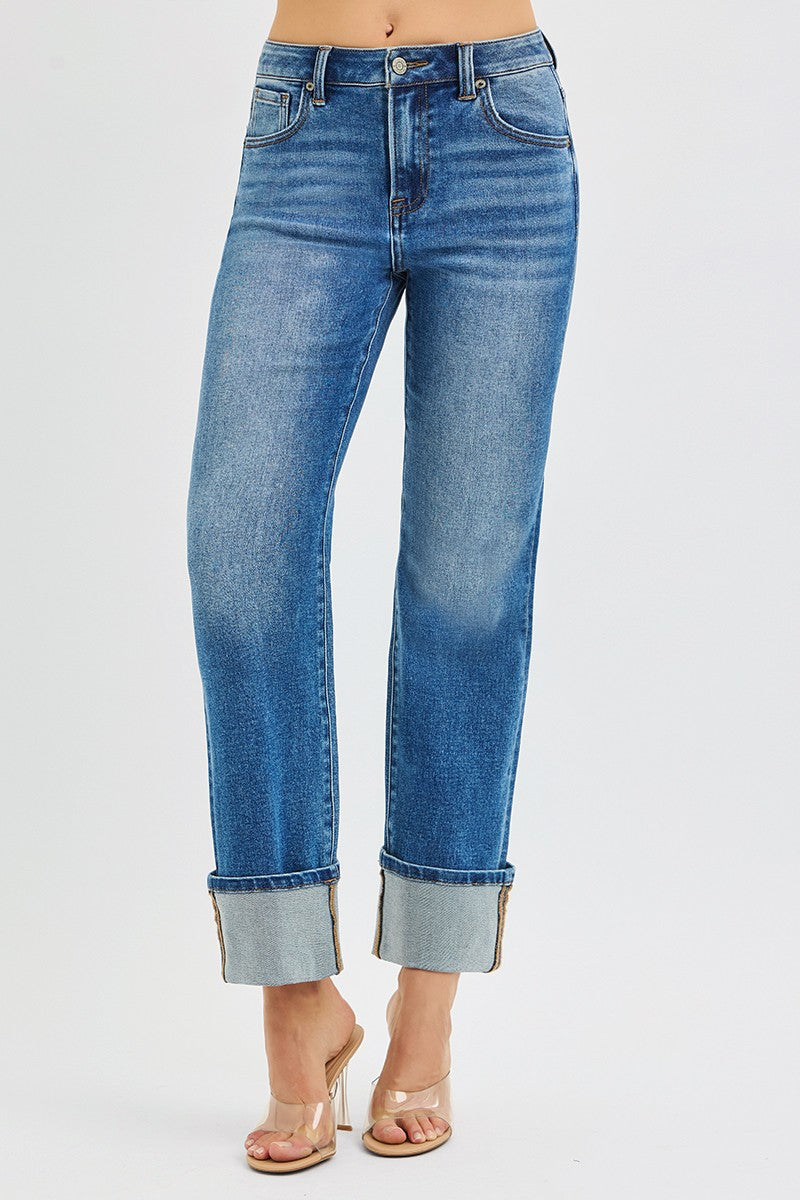 J21 Eleven High Rise Loose Straight Jeans