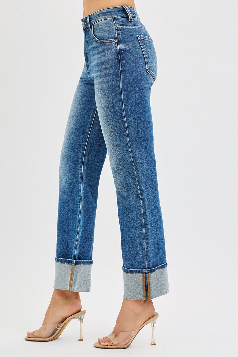 J21 Eleven High Rise Loose Straight Jeans