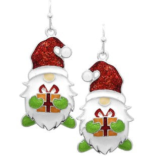 JOBERRY Gnome Christmas Epoxy Earrings