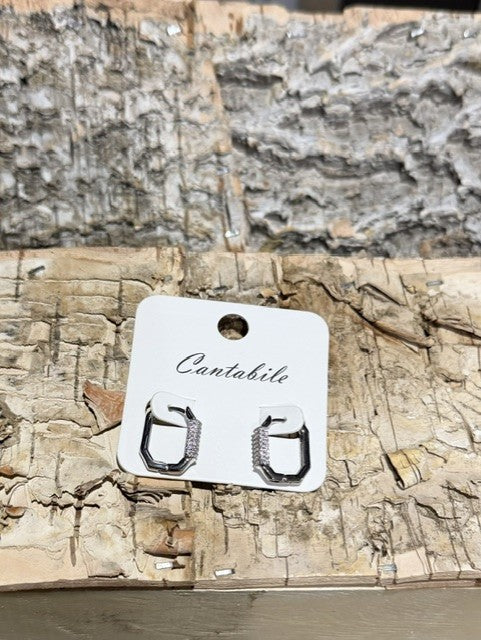 DMC Carabiner Hoop Earrings