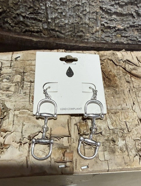 DMC Horse Bit Earrings