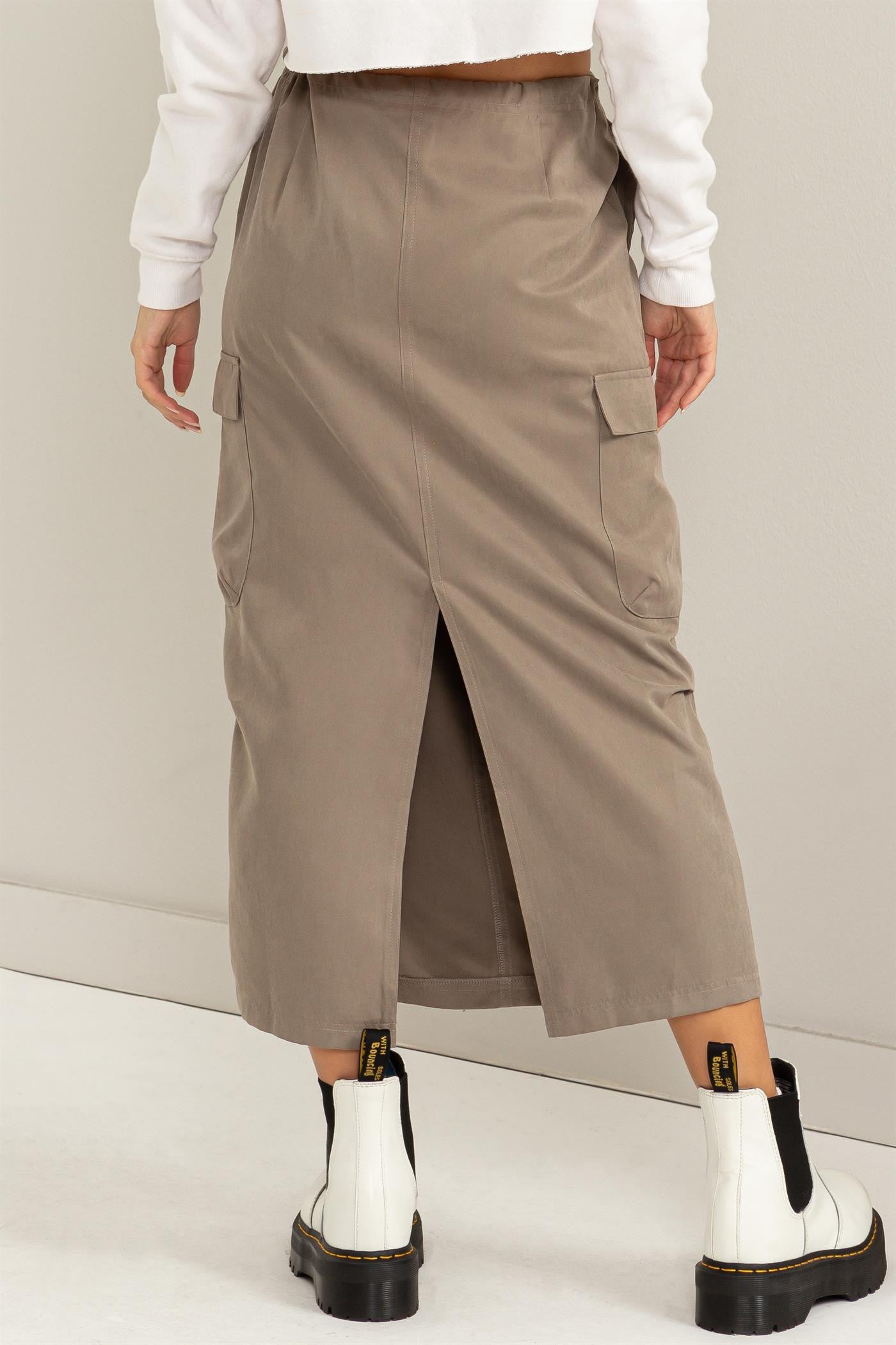 HYFVE High Waisted Cargo Skirt