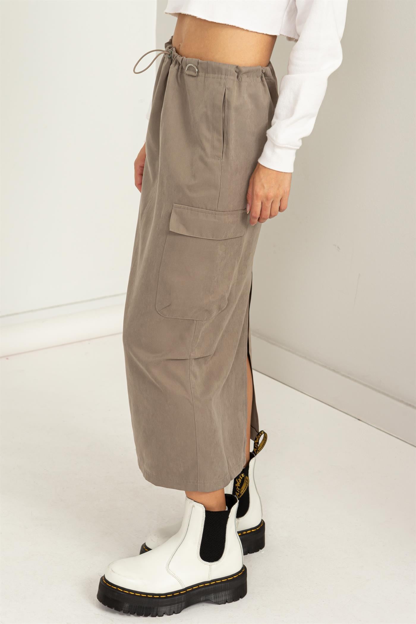 HYFVE High Waisted Cargo Skirt