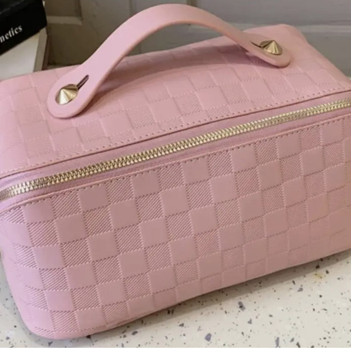 BEAUTY Pink Make-Up Bag