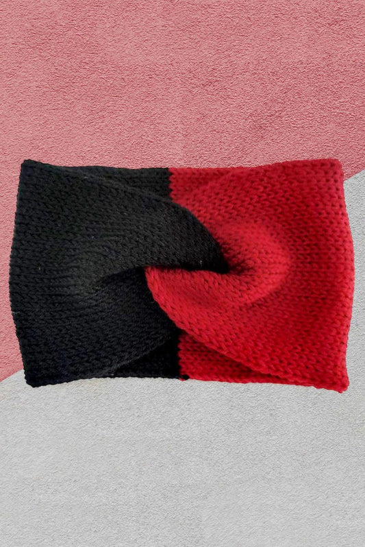 WONA Game Day Two Tone Knit Earmuff Headband