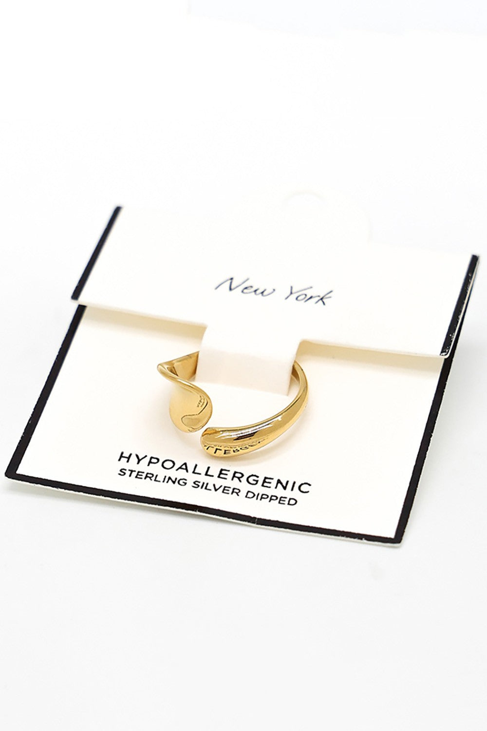 WONA Secret Box Sterling Silver Bold Wrapped Ring