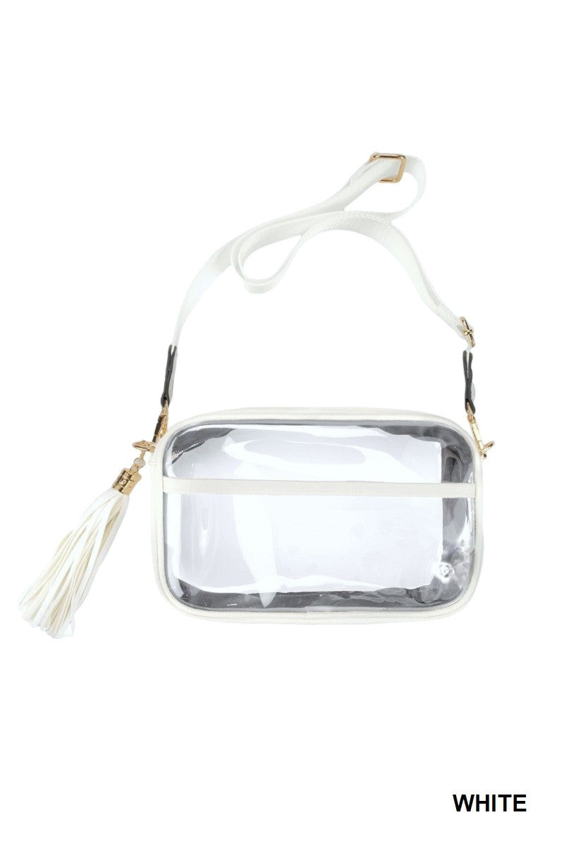 ZENANA Clear Crossbody Bag