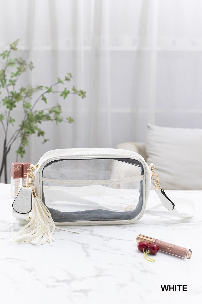 ZENANA Clear Crossbody Bag